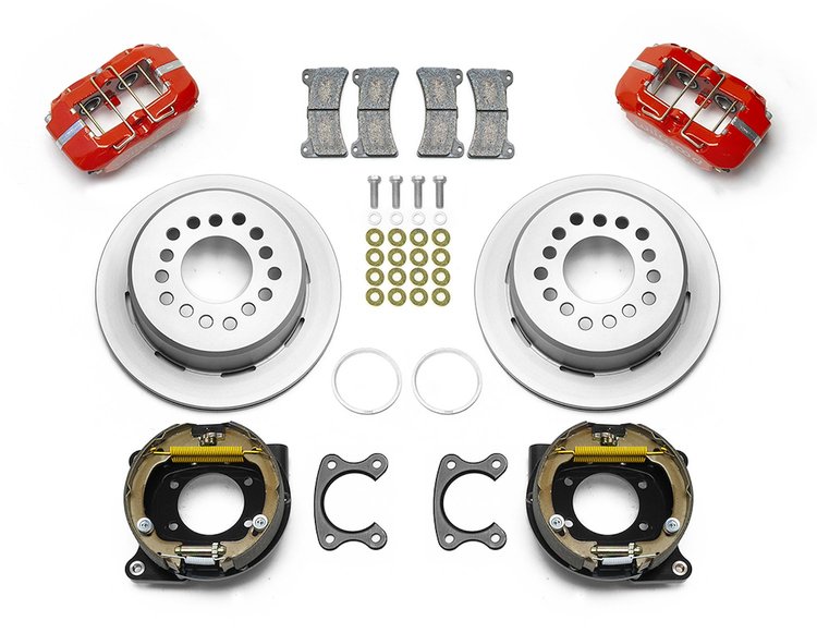 140-15603-R Forged Dynapro Low-Profile Dust Seal Rear Parking Brake Kit
