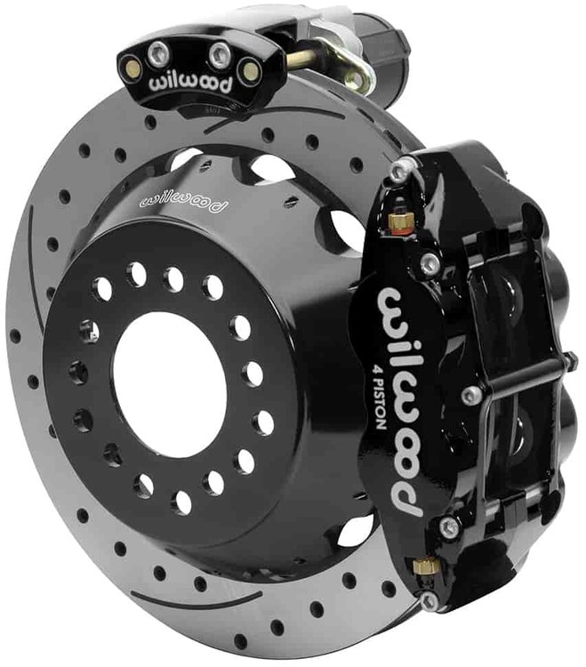 Forged Narrow Superlite 4R Big Brake Rear Electronic Parking Brake Kit for Ford 9 Inch