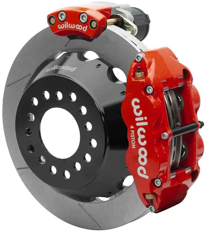 Forged Narrow Superlite 4R Big Brake Rear Electronic Parking Brake Kit for Ford 9 Inch