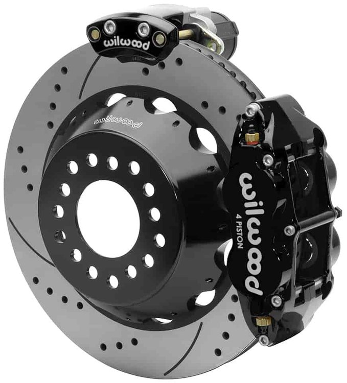 Forged Narrow Superlite 4R Big Brake Rear Electronic Parking Brake Kit for Ford 9 Inch