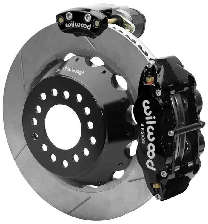 Forged Narrow Superlite 4R Big Brake Rear Electronic Parking Brake Kit for Ford 9 Inch