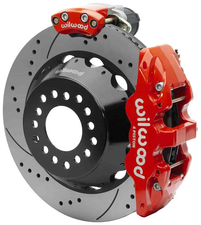 AERO4 Big Brake Rear Electronic Parking Brake Kit for Ford 9 Inch Rear End