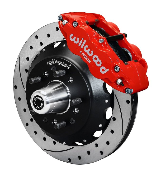 140-15910-DR Forged Narrow Superlite 6R Big Brake Front Brake Kit (Hub)