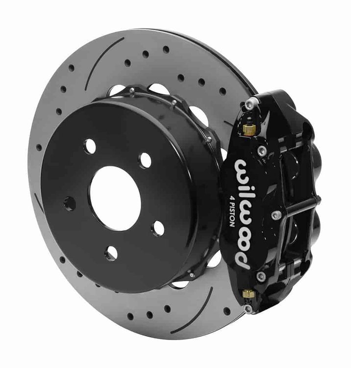 Forged Narrow Superlite 4R Big Brake Rear Brake Kit Jeep Wrangler JL