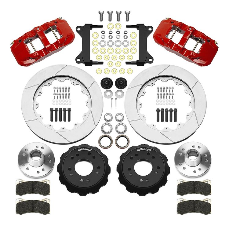 140-15943-R AERO6 Big Brake Front Brake Kit