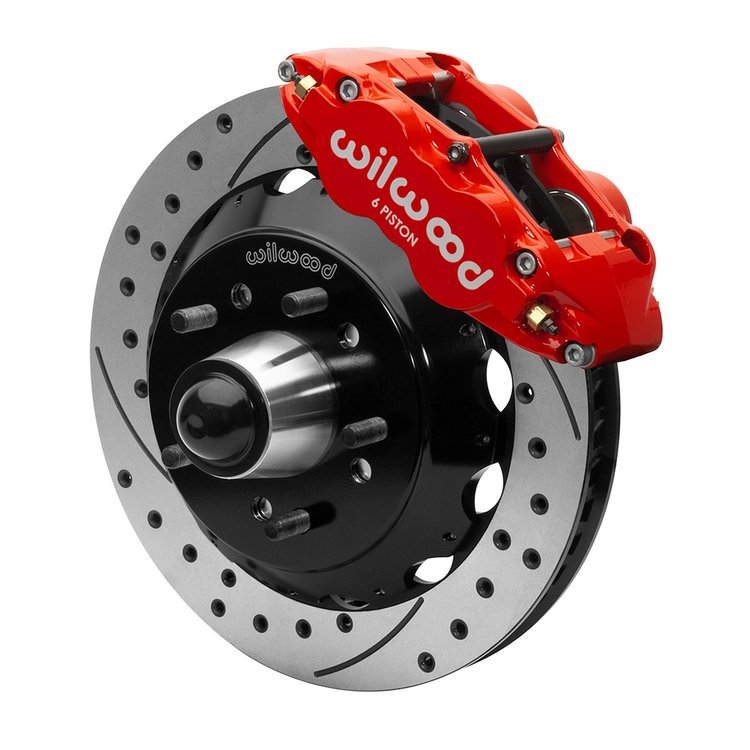 Superlite 6R Front Big Brake Kit 1988-1998 Chevy/GMC C1500 Wilwood Drop Spindle