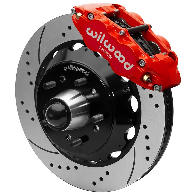 Superlite 6R Front Big Brake Kit 1988-1998 Chevy/GMC C1500 Wilwood Drop Spindle