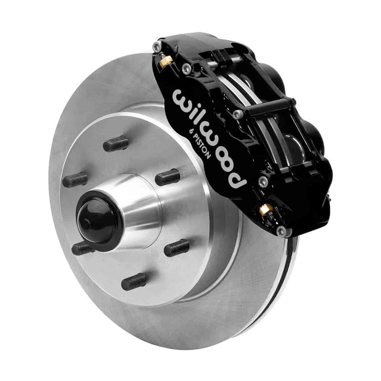 Superlite 6R Front Brake Kit 1988-1998 Chevy/GMC C1500 (6-Lug) w/ Wilwood Drop Spindle