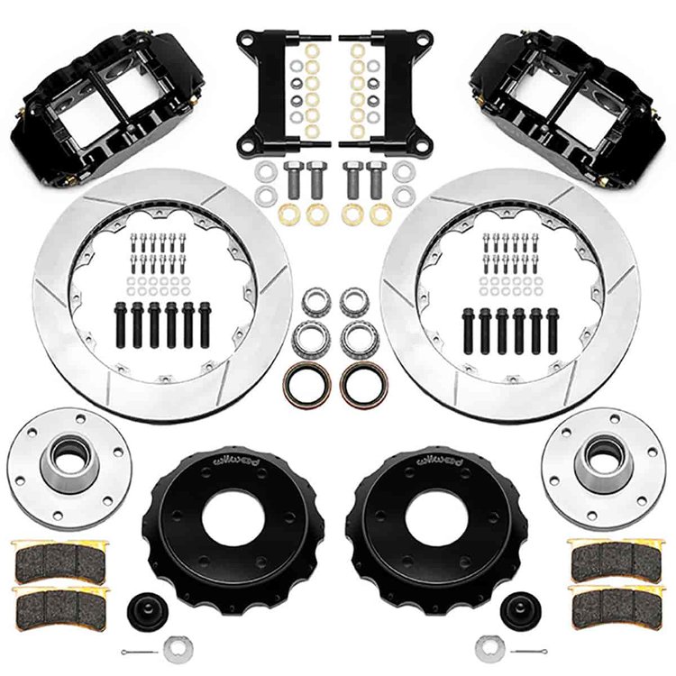 Superlite 6R Front Big Brake Kit 1988-1998 Chevy/GMC C1500 (6-Lug) w/ Wilwood Drop Spindle
