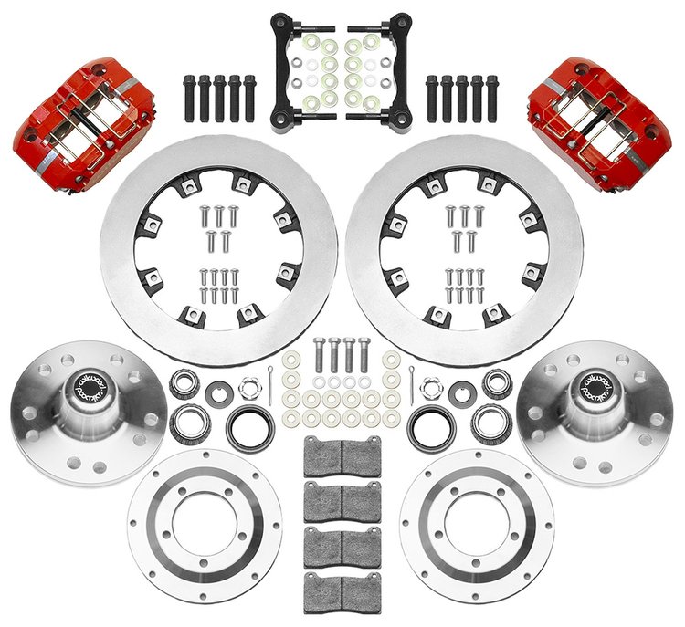 140-15981-R Dynapro Radial Big Brake Front Brake Kit (Hub)