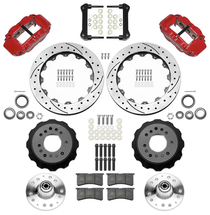 140-15982-DR Forged Narrow Superlite 6R Big Brake Front Brake Kit (Hub)