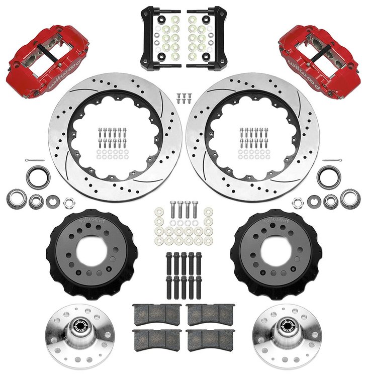 140-15983-DR Forged Narrow Superlite 6R Big Brake Front Brake Kit (Hub)