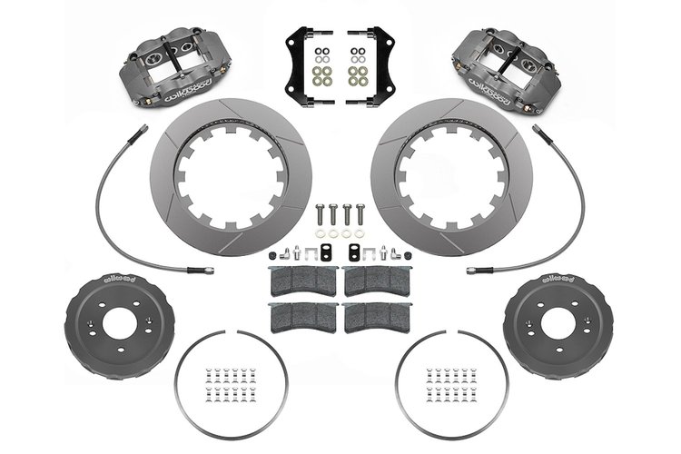 140-15996 Forged Narrow Superlite 6R Big Brake Lug Drive Front Brake Kit (Race)