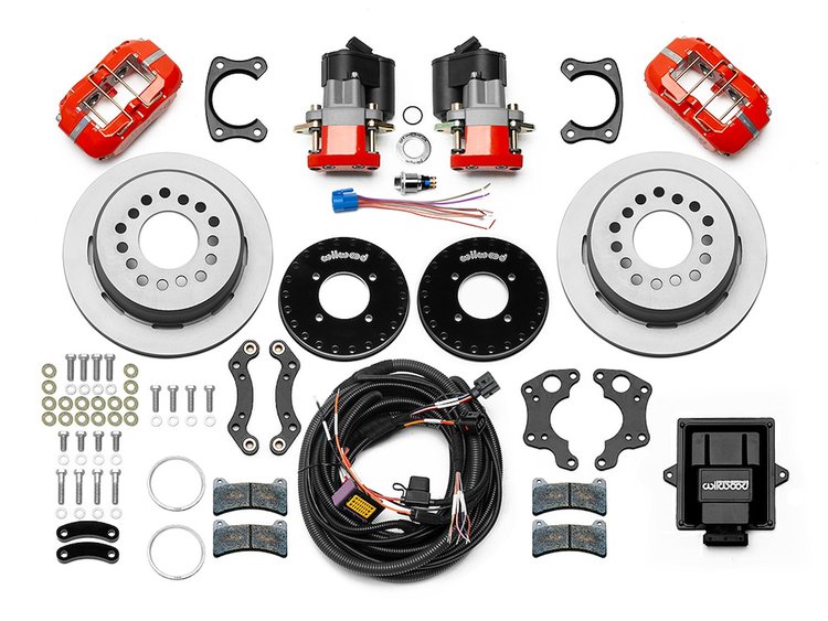 140-16129-R Forged Dynapro Low-Profile Rear Electronic Parking Brake Kit