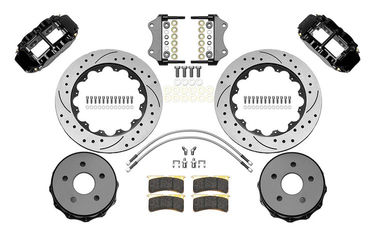 140-16179-D Forged Narrow Superlite 4R Big Brake Rear Brake Kit For OE Parking Brake