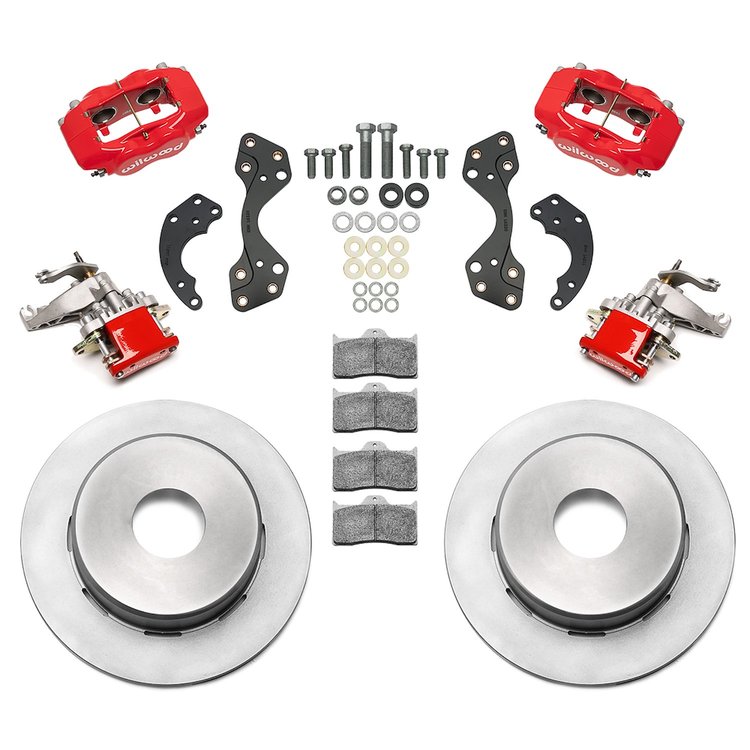 140-16317-R Forged Dynalite-MC4 Rear Parking Brake Kit