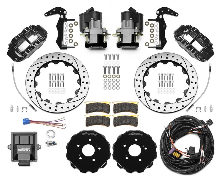 140-16347-D Forged Narrow Superlite 4R Big Brake Rear Electronic Parking Brake Kit