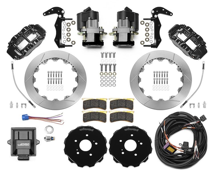 140-16347 Forged Narrow Superlite 4R Big Brake Rear Electronic Parking Brake Kit