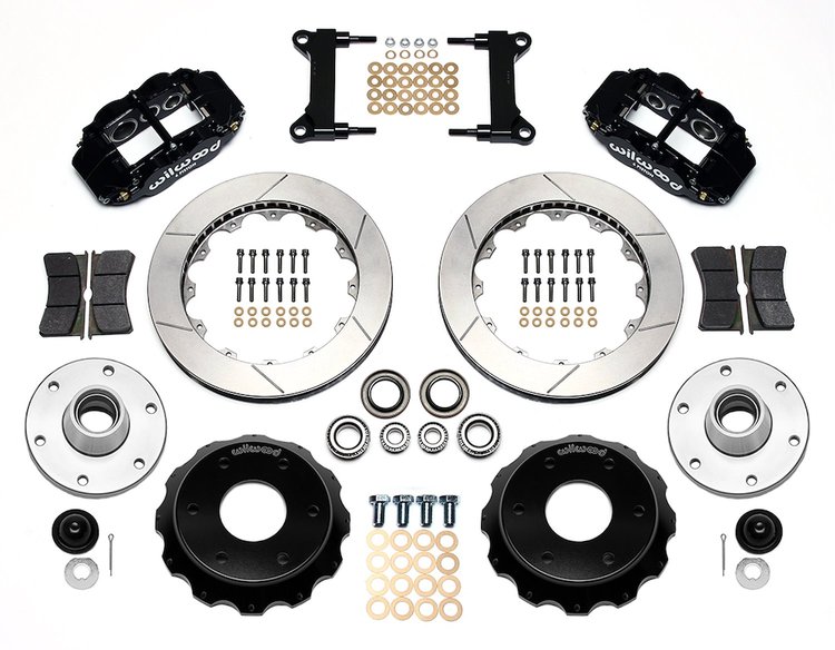 140-16457 Forged Narrow Superlite 6R Big Brake Front Brake Kit for 1960-1987 GM Trucks, SUVs 2WD w/Ridetech or CPP Spindles