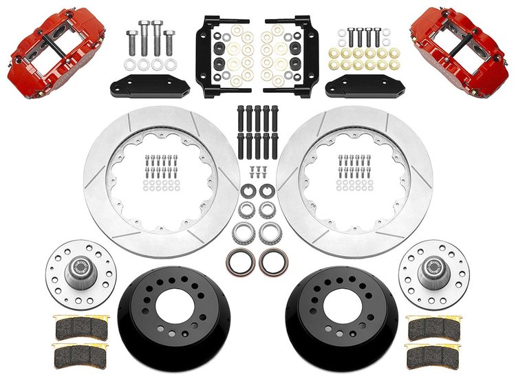 140-16496-R Forged Narrow Superlite 6R Big Brake Front Brake Kit (Hub)
