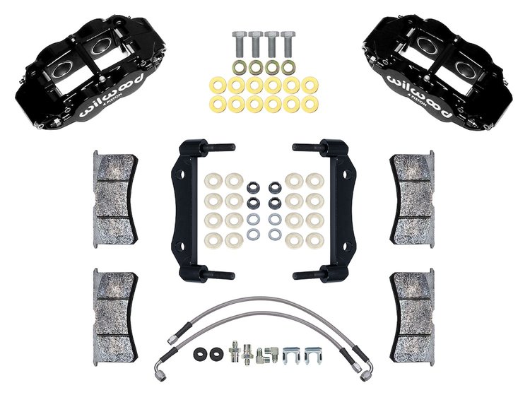 140-16675 Forged Narrow Superlite 4R Front Caliper and Bracket Kit