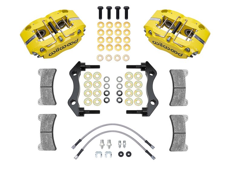 140-16676-Y Narrow Dynapro-P Radial Rear Caliper and Bracket Kit