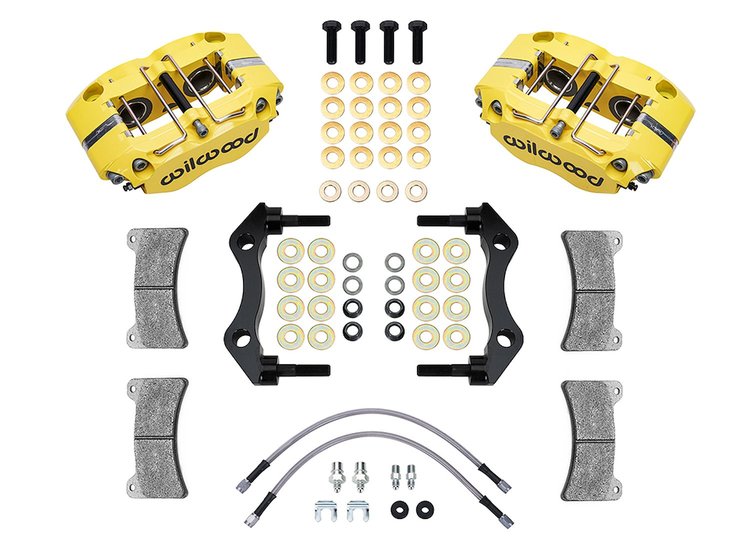 140-16678-Y Narrow Dynapro-P Radial Rear Caliper and Bracket Kit