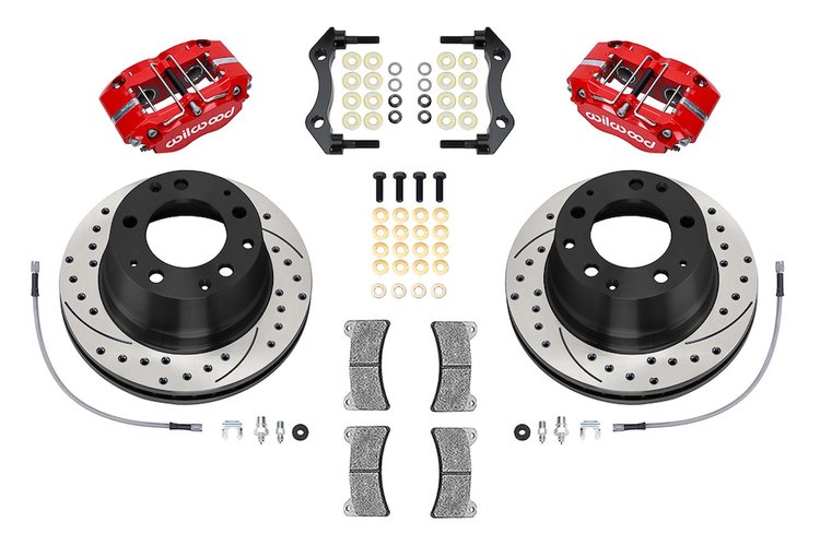 140-16680-DR Narrow Dynapro-P Radial Rear Brake Kit