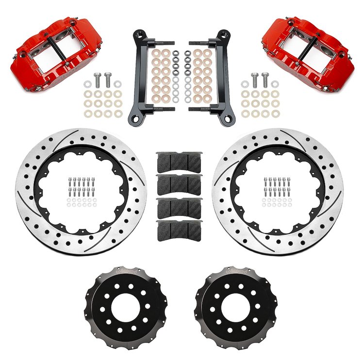 140-16781-DR Forged Narrow Superlite 6R Big Brake Front Brake Kit (Hat)