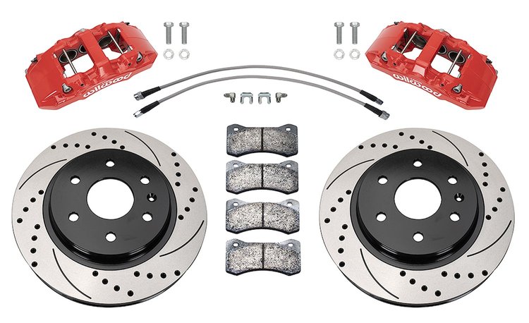 140-16805-DR AERO6-DM Direct-Mount Truck Front Brake Kit