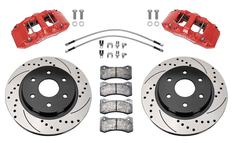 140-16808-DR AERO6-DM Direct-Mount Truck Front Brake Kit