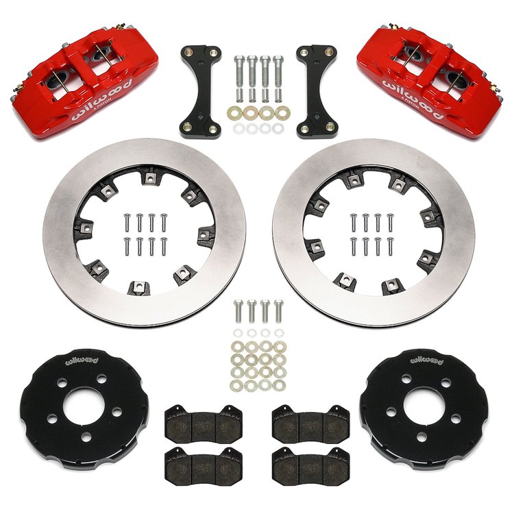 140-16827-R Forged Dynapro 6 Big Brake Front Brake Kit (Hat)