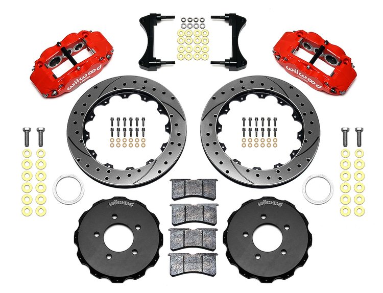 140-16847-DR Forged Narrow Superlite 6R Big Brake Front Brake Kit (Hat)