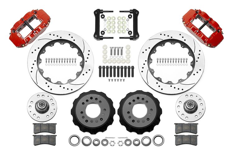 140-16909-DR Forged Narrow Superlite 6R Big Brake Front Brake Kit (Hub)