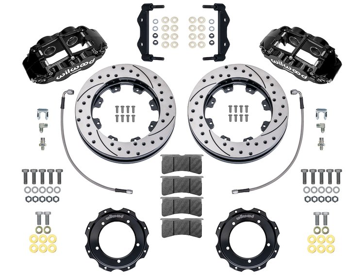 140-16937-D Forged Narrow Superlite 4R Front Brake Kit