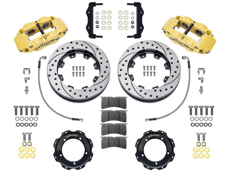140-16937-DY Forged Narrow Superlite 4R Front Brake Kit