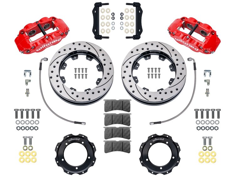 140-16947-DR Forged Narrow Superlite 4R Front Brake Kit