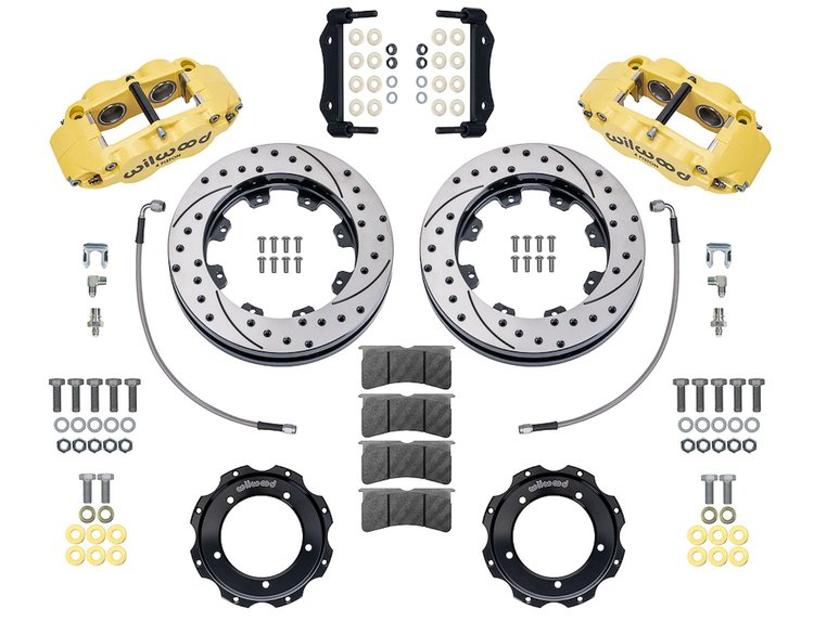 140-16947-DY Forged Narrow Superlite 4R Front Brake Kit