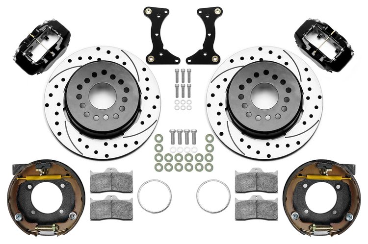 140-16989-D Forged Dynalite Rear Parking Brake Kit for 1964-1970 Buick/Oldsmobile/Pontiac Rear End