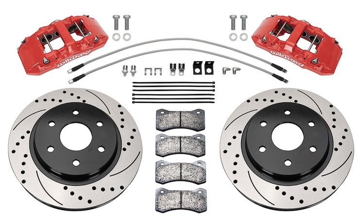 140-17000-DR AERO6-DM Direct-Mount Truck Front Brake Kit