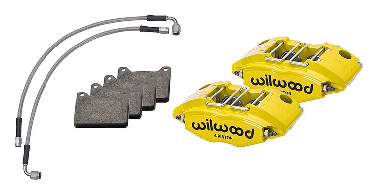 140-17019-Y Powerlite Front Caliper and Bracket Kit