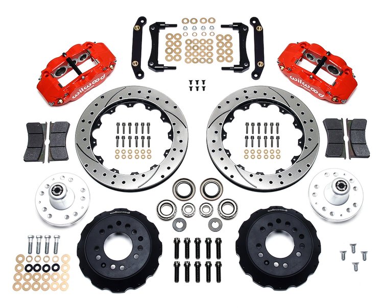 140-17088-DR Forged Narrow Superlite 6R Big Brake Front Brake Kit (Hub)