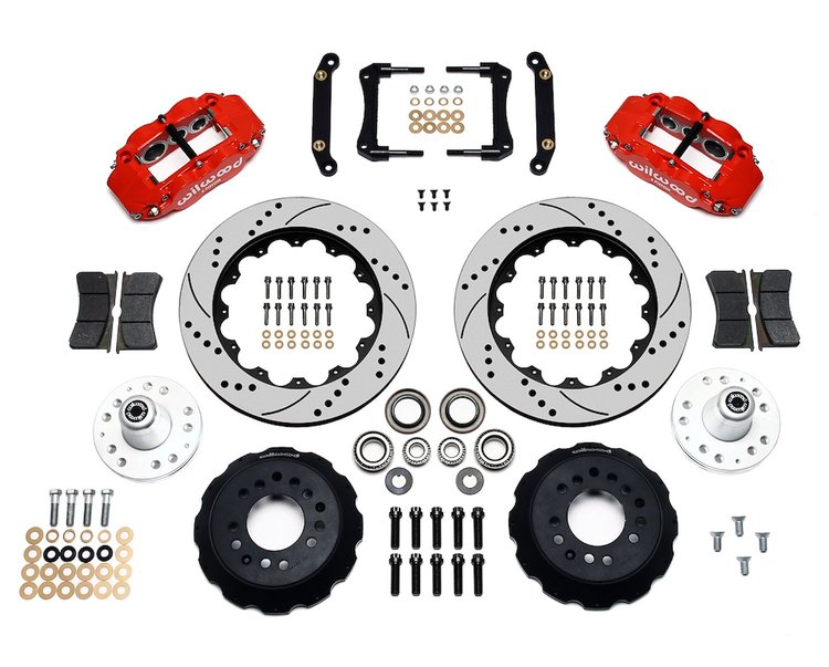 140-17089-DR Forged Narrow Superlite 6R Big Brake Front Brake Kit (Hub)