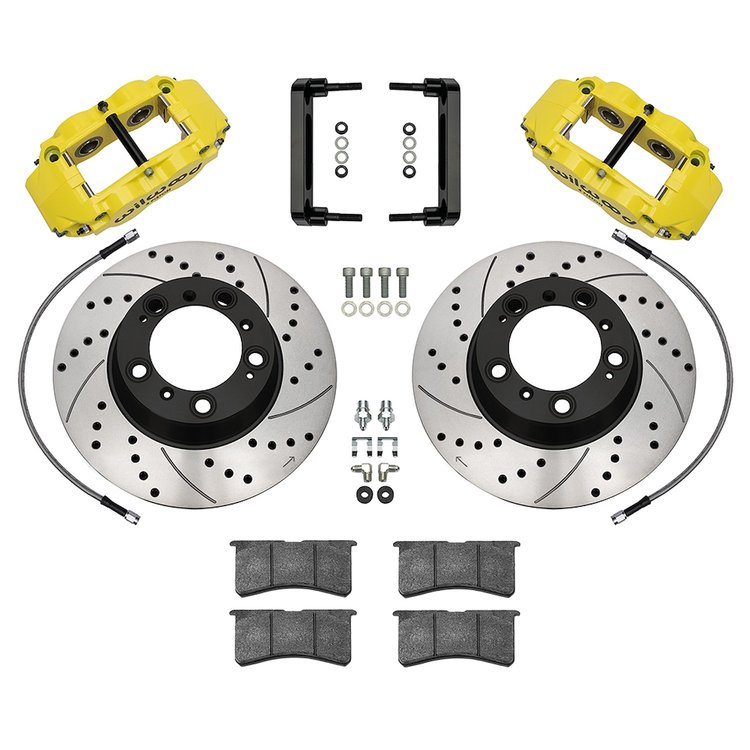 140-17101-DY Forged Narrow Superlite 4R Big Brake Rear Brake Kit For OE Parking Brake