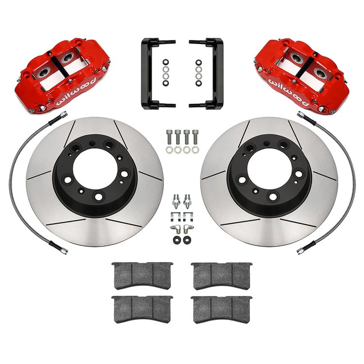 140-17101-R Forged Narrow Superlite 4R Big Brake Rear Brake Kit For OE Parking Brake