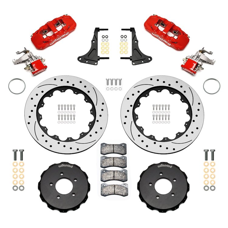 140-17142-DR AERO4-MC4 Big Brake Rear Parking Brake Kit
