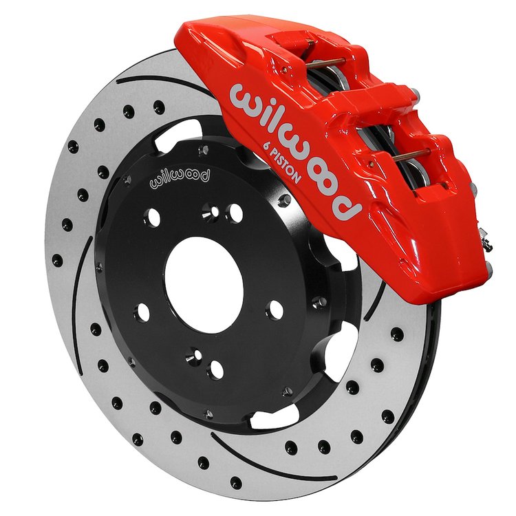 140-17519-DR Forged Dynapro 6 Big Brake Front Brake Kit (Hat)
