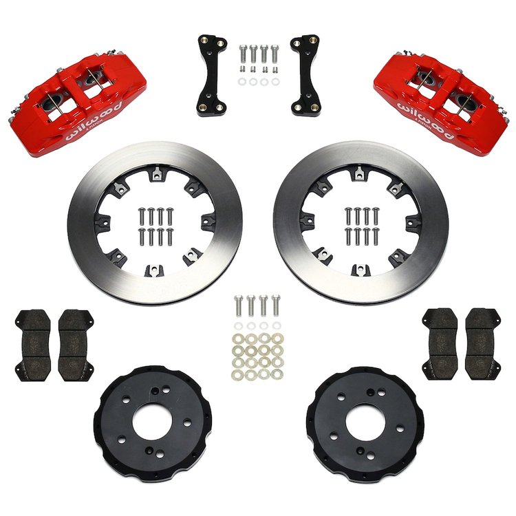 140-17519-R Forged Dynapro 6 Big Brake Front Brake Kit (Hat)