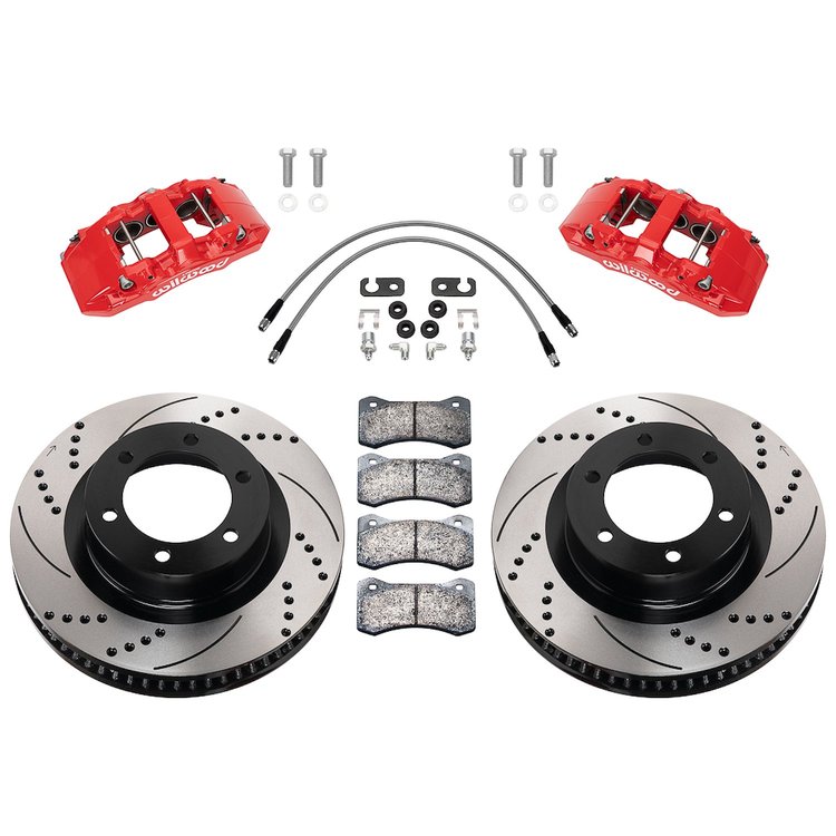 140-17528-DR AERO6-DM Direct-Mount Truck Front Brake Kit