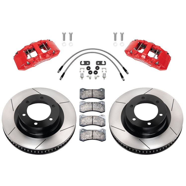 140-17528-R AERO6-DM Direct-Mount Truck Front Brake Kit